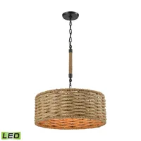 Weaverton 3 Light Chandelier in Oil Rubbed Bronze