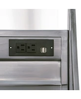 Jairo Metal Usb Outlet Desk