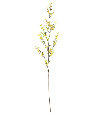 Nearly Natural 55" Forsythia Artificial Flower, Set of 3