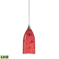 Verona Collection Fire Red Glass