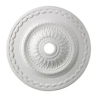 Brookdale Medallion 30" In White Finish