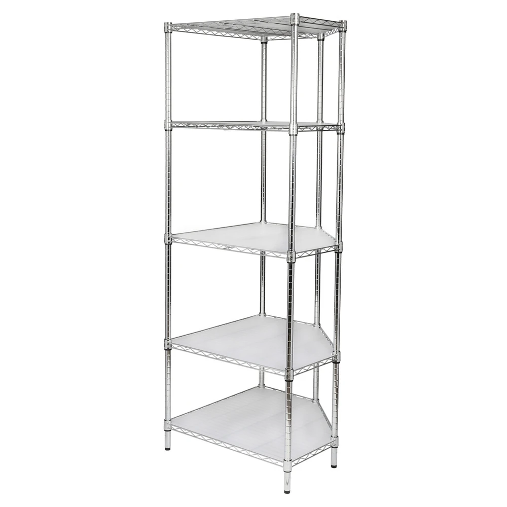 Honey Can Do 5-tier Corner Shelving Unit
