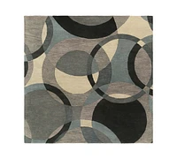 Livabliss Forum Fm-7193 Khaki 8' Square Area Rug