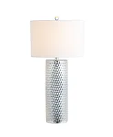 Jonathan Y Isabella Led Table Lamp - Silver