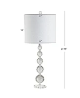 Jonathan Y Nala Crystal Led Table Lamp