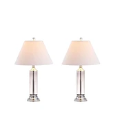 Jonathan Y Astor Glass Led Table Lamp