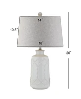 Jonathan Y Alice Ceramic Led Table Lamp