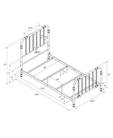 Little Seeds Wren Twin Metal Bed