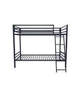 Novogratz Maxwell Twin over Twin Metal Bunk Bed