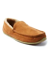 Slipperooz Men's Spun Indoor Outdoor S.u.p.r.o. Sock Cozy Moccasin Slipper