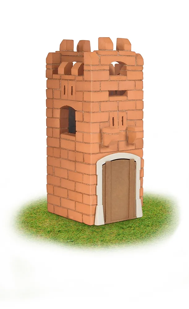 Teifoc Small Castle Brick Construction Set