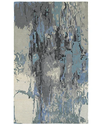Oriental Weavers Galaxy 21906 Blue/Gray 5' x 8' Area Rug