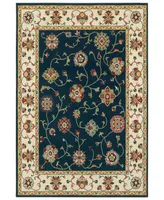 Closeout! Oriental Weavers Kashan 2336B Navy/Ivory 5'3" x 7'6" Area Rug