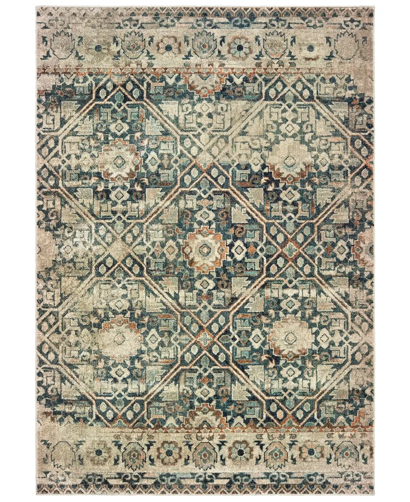 Oriental Weavers Raleigh 4925L 2'3" x 7'6" Runner Rug