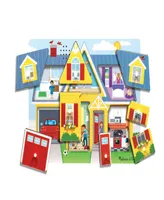 Melissa & Doug Around the House Sound Puzzle - Wooden Peg Puzzle (8 pcs)