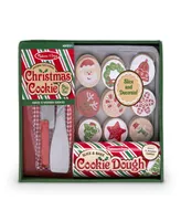 Melissa & Doug Slice and Bake Wooden Christmas Cookie Play Food Set