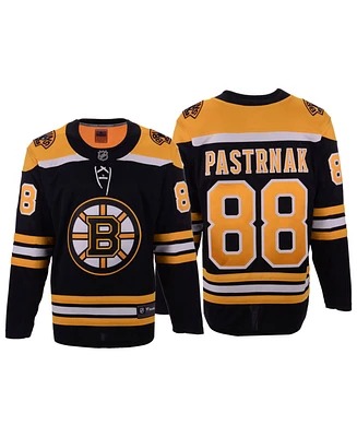 Authentic Nhl Apparel Men's David Pastrnak Boston Bruins Breakaway Player Jersey
