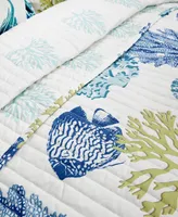 Coastal Reef 3-Pc King Quilt Set