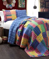 Misha 3-Pc Set Full/Queen Quilt Set