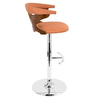 Lumisource Gardenia Adjustable Barstool