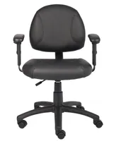 Boss Office Products Posture Chair W/ Adjustable Arms