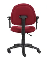 Boss Office Products Deluxe Posture Chair W/ Adjustable Arms