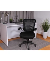 Boss Office Products Ergonomic Mid Back Mesh Task Chair