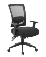 Boss Office Products Mesh Back 3 paddle Task Chair