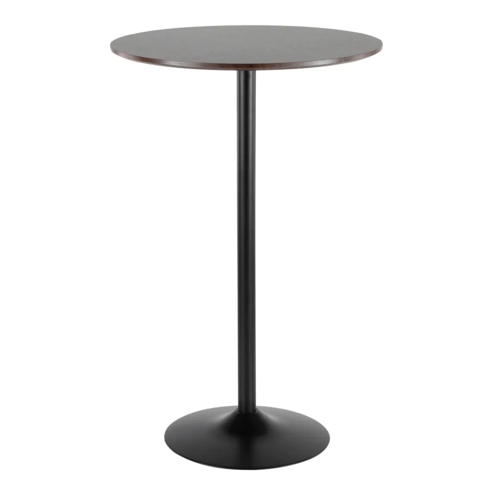 Lumisource Pebble Adjustable Dining To Bar Table