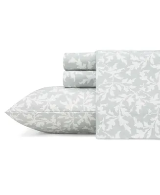 Laura Ashley Crestwood Flannel Sheet Set