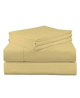 Pointehaven Solid Luxury Weight Flannel Sheet Set Full