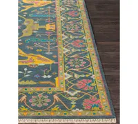 Closeout! Antique Atq-1016 Navy 2' x 3' Area Rug