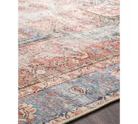 Livabliss Amelie Aml-2309 Rose Machine-Washable 2' x 3' Area Rug