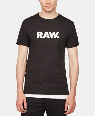 G-Star Raw Men's Holorn Graphic Logo Crewneck T-Shirt