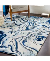 Surya Chelsea Csa-2320 Dark Blue 5'3" x 7'3" Area Rug