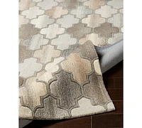 Livabliss Forum Fm-7208 Dark Brown 8' x 11' Area Rug