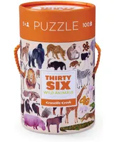 Thirty Six Wild Animals Jigsaw Puzzle- 100 Pieces