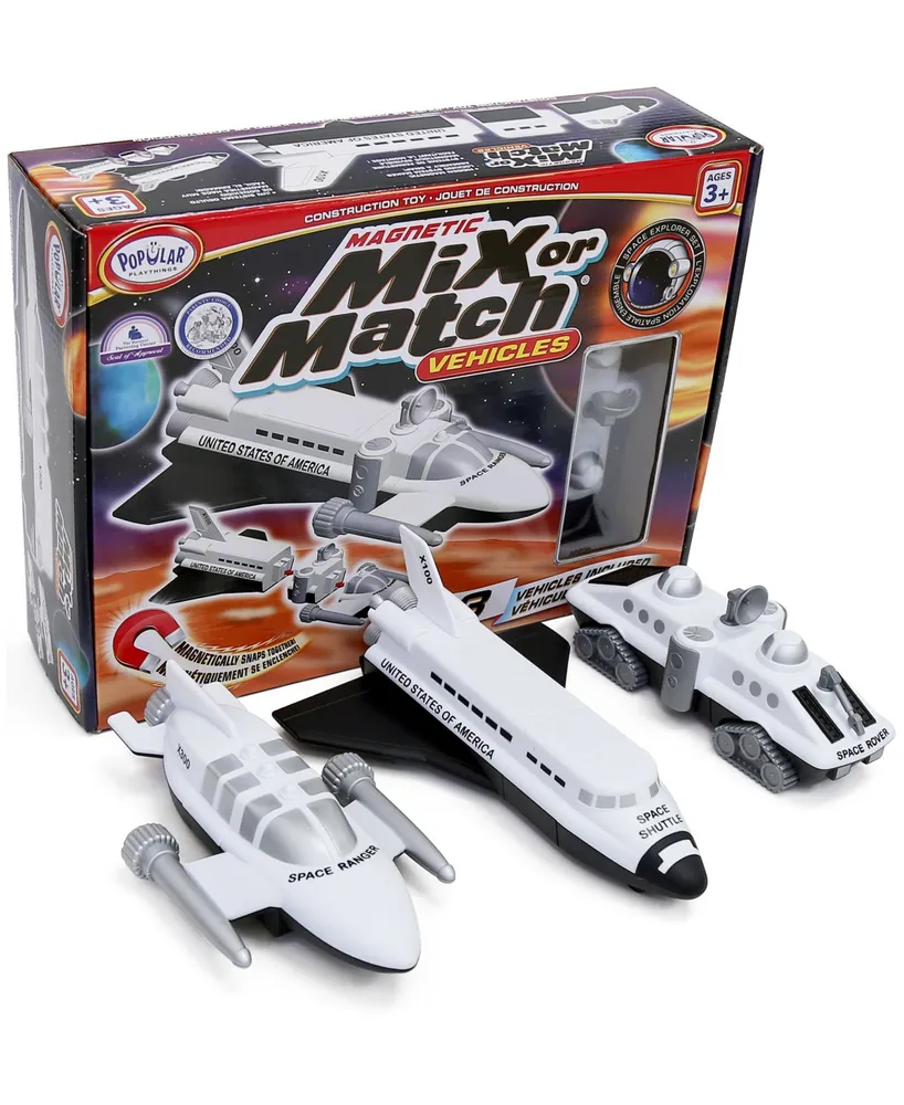 Magnetic Mix or Match Vehicles- Space