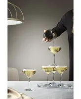 Orrefors More Champagne Coupe, Set of 4