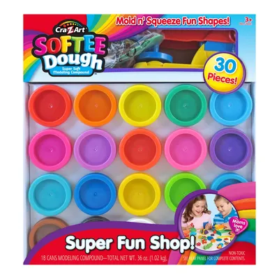 Cra Z Art Softee Dough Super Soft Modeling Compound Super Fun Shop