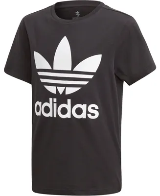 adidas Originals Big Boys Logo-Print Cotton T-Shirt