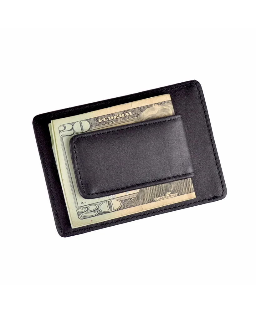 Men's Royce New York Magnetic Money Clip Wallet