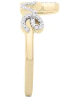 Wrapped Diamond Love Ring (1/6 ct. t.w.) in 14k Gold or 14k White Gold, Created for Macy's