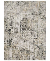 Livabliss Quatro Qua-2300 Medium Gray 5'3" x 7'3" Area Rug