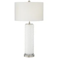 Pacific Coast White Glass Table Lamp