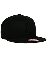 New Era Los Angeles Dodgers Triple Black 9FIFTY Snapback Cap