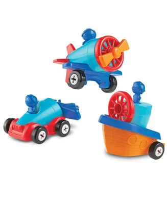 Learning Resources Learning Essentials - 1-2-3 Build It Car-Plane