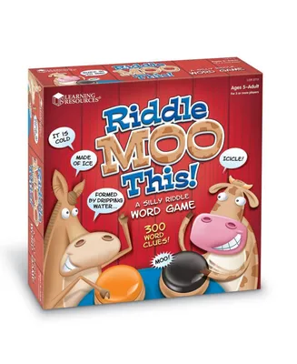 Learning Resources Riddle Moo This Silly Riddle Word Game