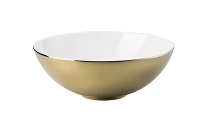 Rosenthal "Tac 02" Skin Gold Open Vegetable Bowl