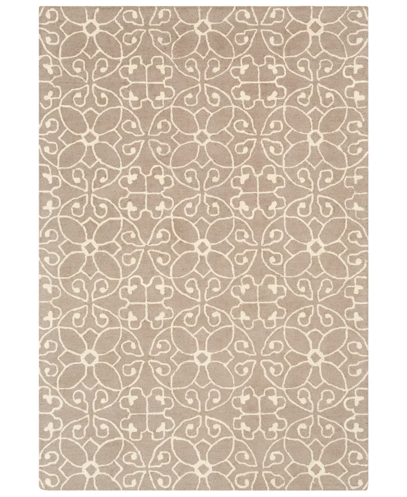 Surya Scott Sct-1012 Taupe 2'5" x 8' Runner Area Rug